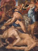 Rosso Fiorentino Moses Defending the Daughters of Jethro France oil painting reproduction
